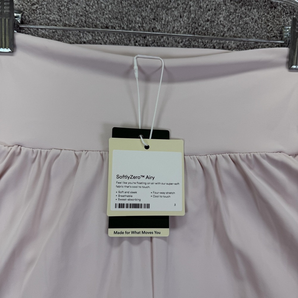 Halara SoftlyZero Airy Shorts Womens Large Pink 6in Lined Athletic Running Gym - Picture 2 of 9